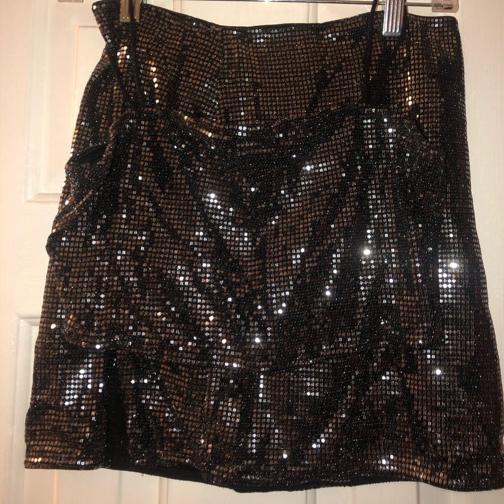 2 piece skirt and crop top set